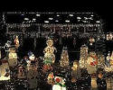 Marvel at the beauty of the Christmas lights and stunning displays like the cute snowmen seen in the picture above! 